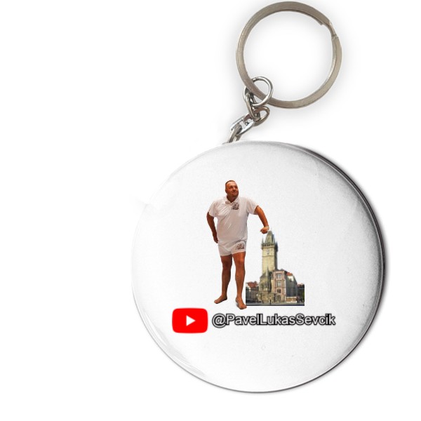 Klíčenka s otvírákem -Staroměstká radnice-Pavel Lukáš Ševčík
